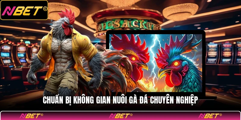 Chuẩn bị không gian nuôi gà đá chuyên nghiệp